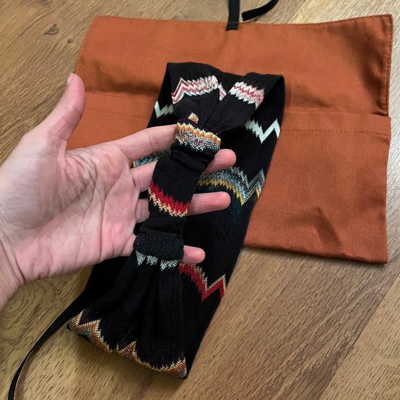 Like-new Missoni 2020 headband - black + colour - Picture 2 of 3